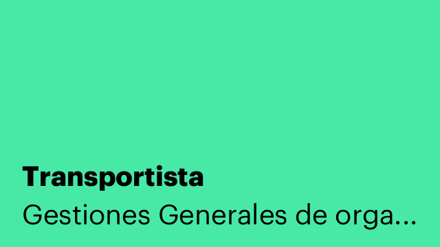 Transportista