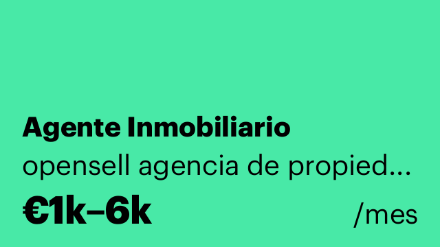 Agente Inmobiliario