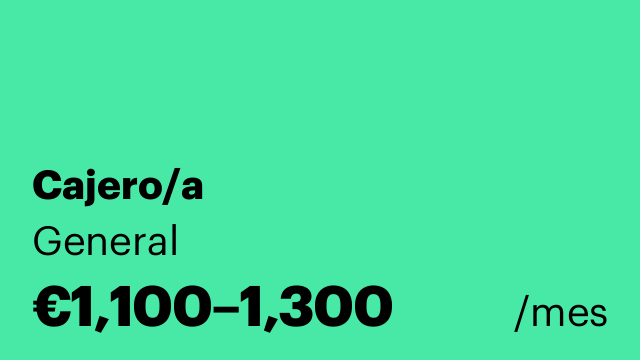 Cajero/a