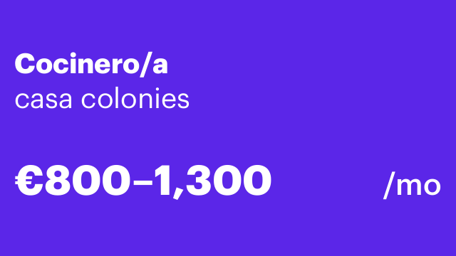 Cocinero/a