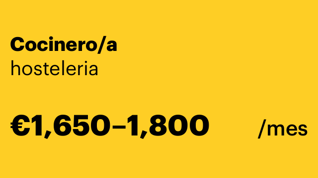 Cocinero/a