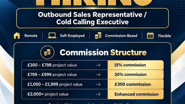 Outbound Sales Partner/ Cold Call Executive
