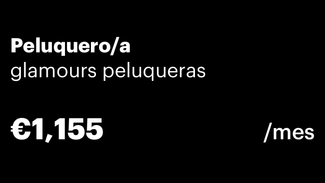 Peluquero/a