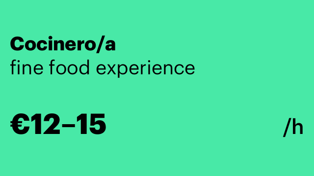 Cocinero/a