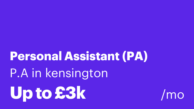 Personal Assistant (PA)