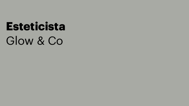 Esteticista
