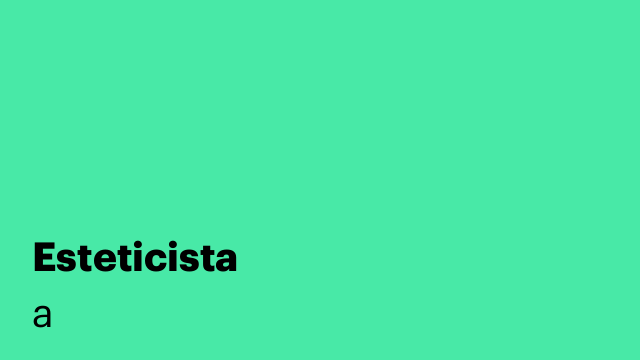 Esteticista