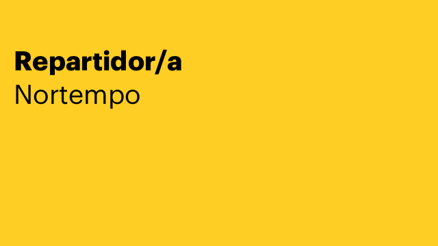Repartidor/a