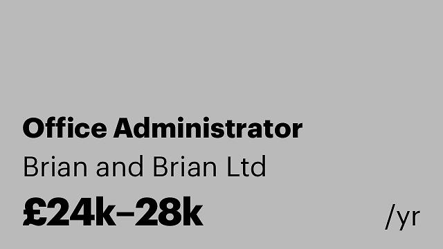 Office Administrator