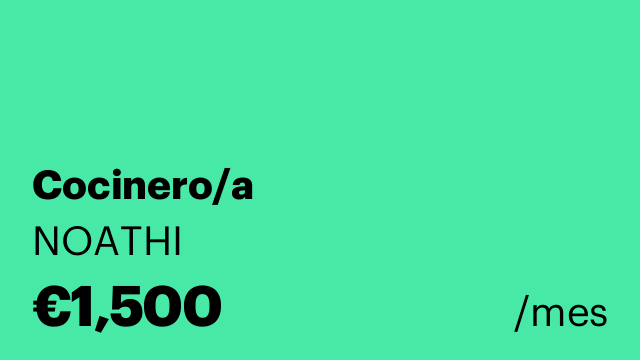 Cocinero/a
