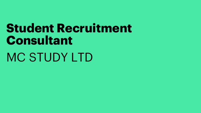 Student Recruitment Consultant
