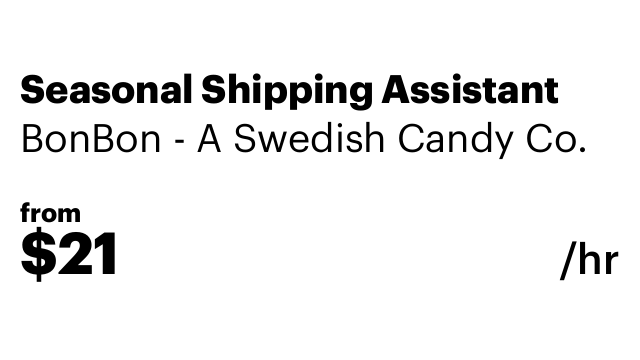 Seasonal Shipping Assistant