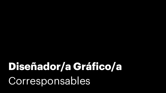 Diseñador/a Gráfico/a
