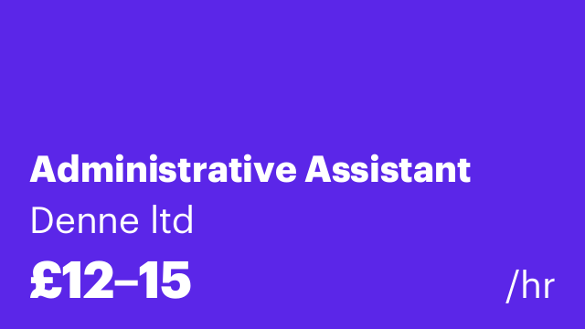 Administrative Assistant
