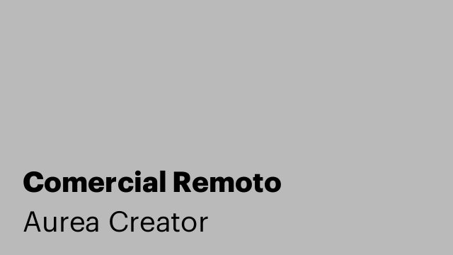 Comercial Remoto