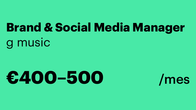 Brand & Social Media Manager