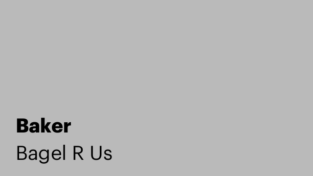 Baker