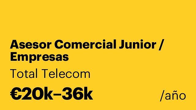 Asesor Comercial Junior / Empresas