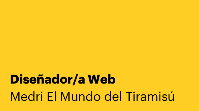 Diseñador/a Web