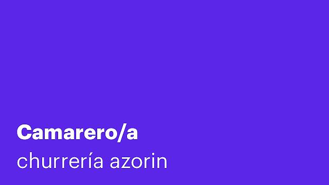 Camarero/a