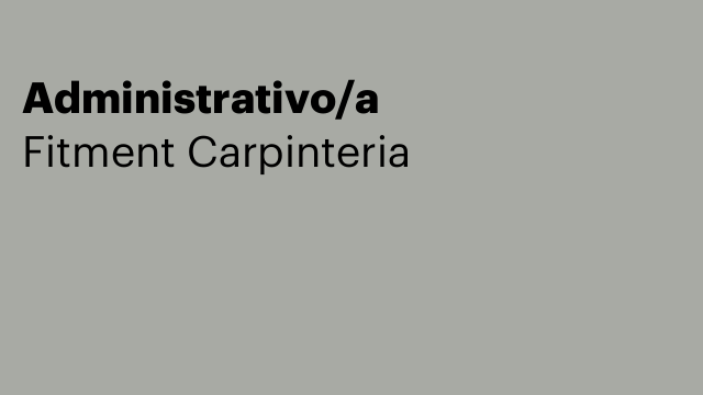 Administrativo/a