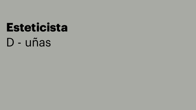 Esteticista