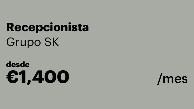 Recepcionista