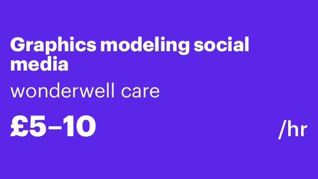 Graphics modeling social media
