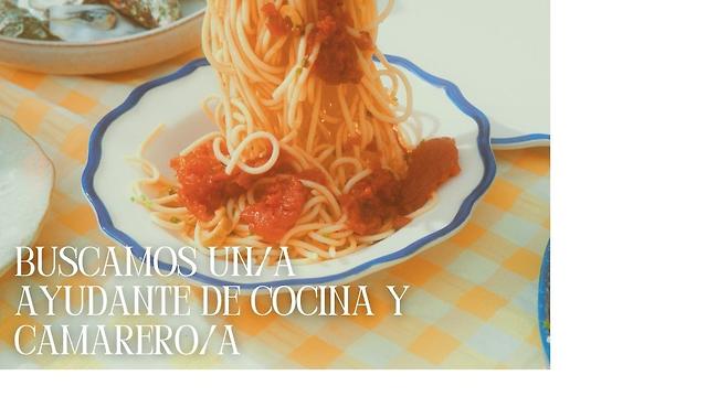 Camarero/a y Ayudante/a de Cocina (Restaurante Italiano)
