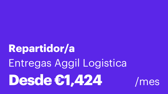 Repartidor/a