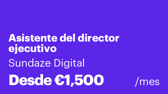 Asistente del director ejecutivo