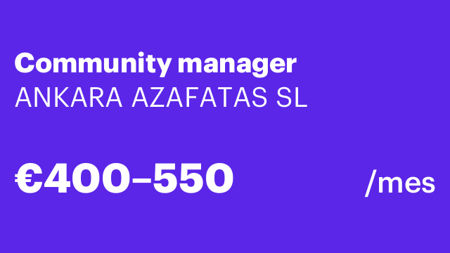 Community manager