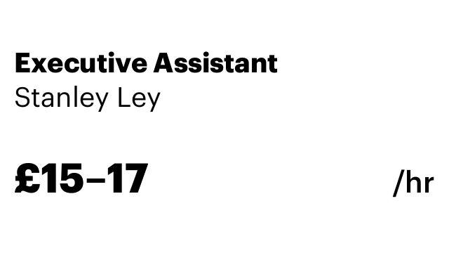 Executive Assistant