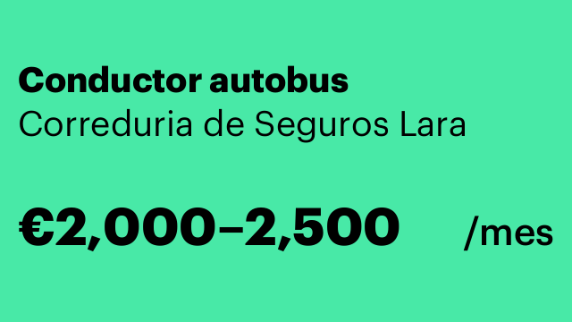 Conductor autobus