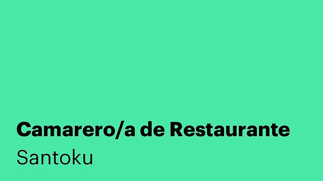 Camarero/a de Restaurante