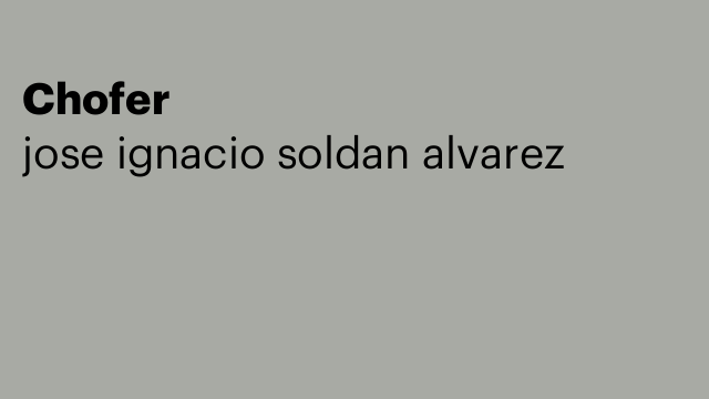Chofer
