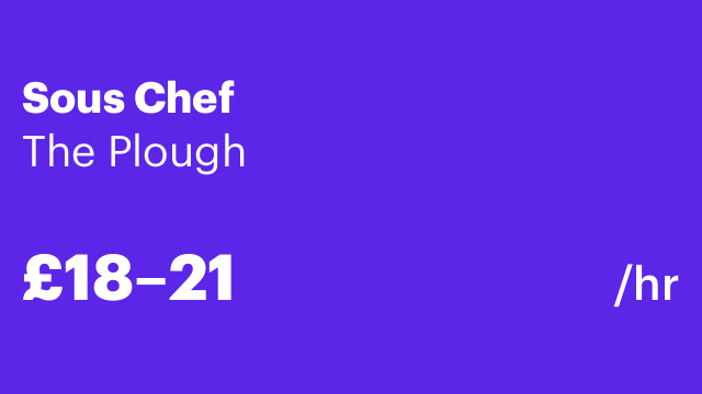 Sous Chef