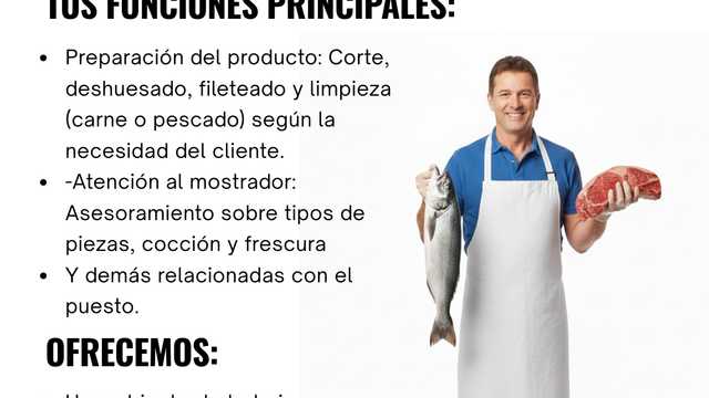 Ayudante/a Pescadería