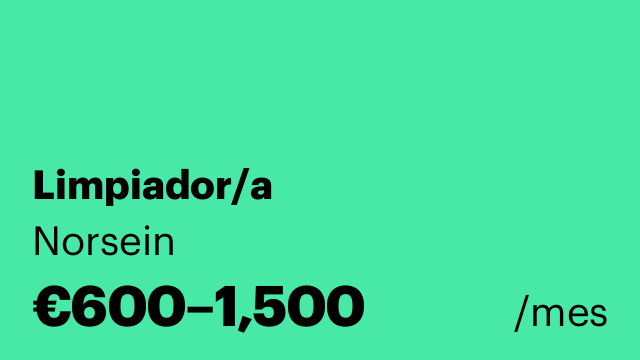 Limpiador/a