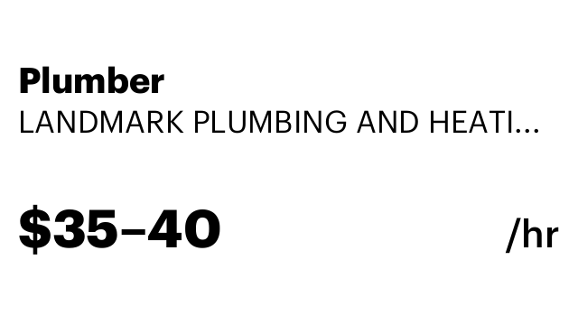 Plumber