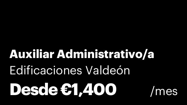 Auxiliar Administrativo/a