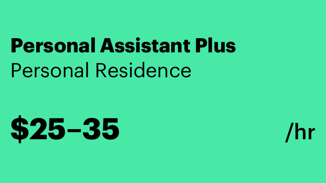 Personal Assistant Plus