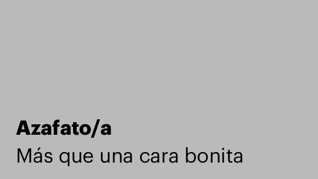 Azafato/a