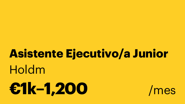 Asistente Ejecutivo/a Junior