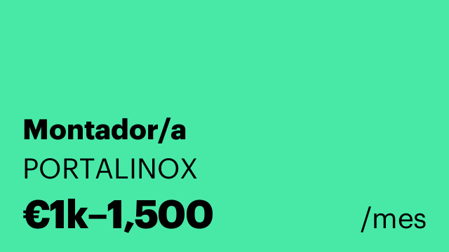 Montador/a