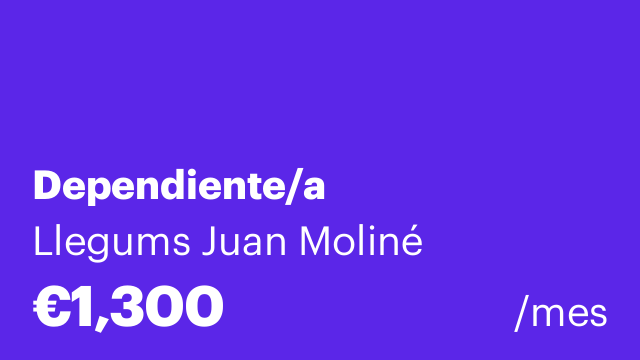 Dependiente/a