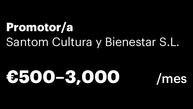 Promotor/a