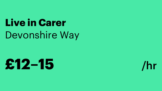 Live in Carer