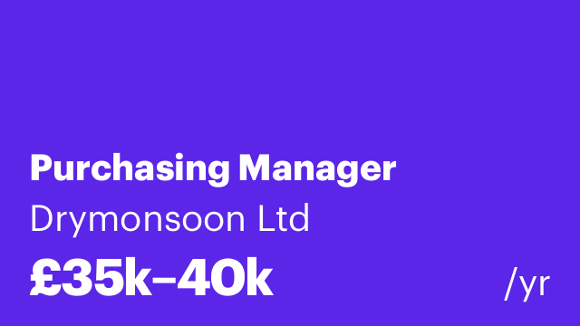 Purchasing Manager