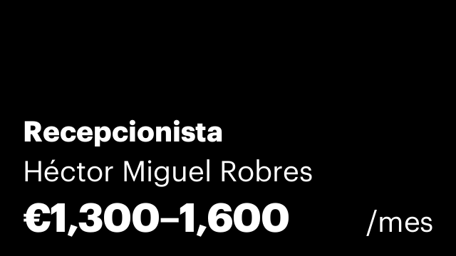 Recepcionista
